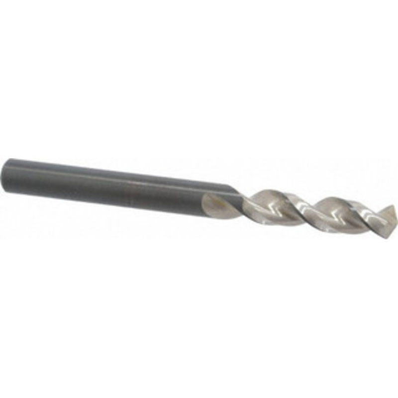 Walter Titex 0.2441 130 Parabolic Flute Vanadium High Speed Steel Screw Machine Drill Bit Bright Finish, Right Hand Cut, 1-7/32 Flute Length, 2-3/4 OAL, Split Point, Straight Shank 5057215 – 01423540