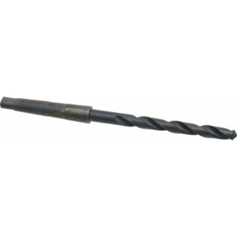 Chicago-Latrobe 11/32, 1MT 118 Point High Speed Steel Taper Shank Drill Bit Oxide Finish, 3-1/4 Flute Length, 6-1/2 OAL, Spiral Flute, Series 110 53122 – 81510224