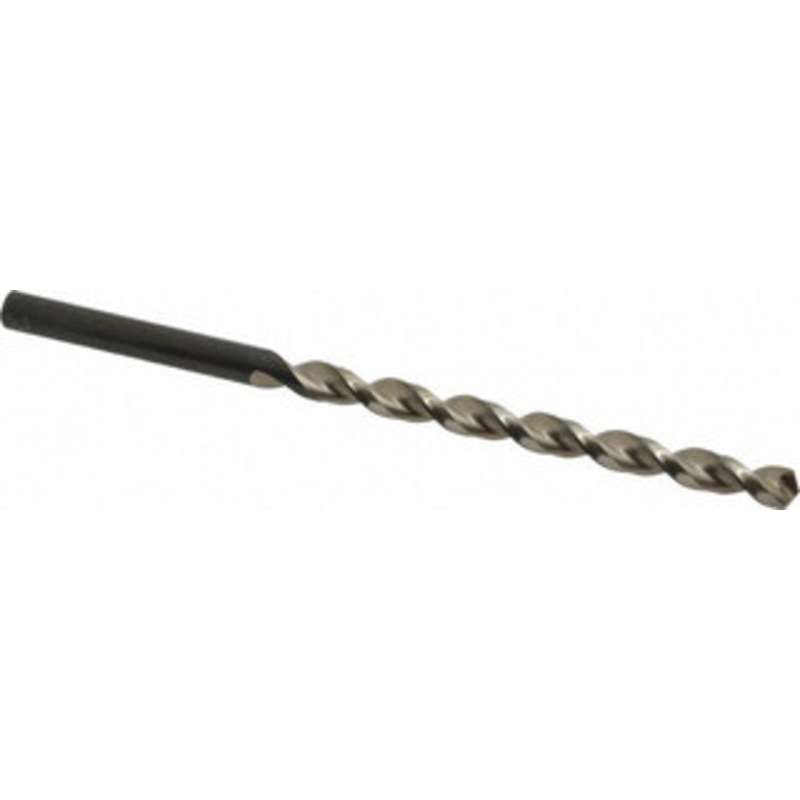 Walter Titex 21/64 130 Parabolic Flute High Speed Steel Taper Length Drill Bit Oxide Finish, 4-9/32 Flute Length, 6-1/2 OAL, Standard Point, Straight Shank, Series A1522 5061876 – 01465210