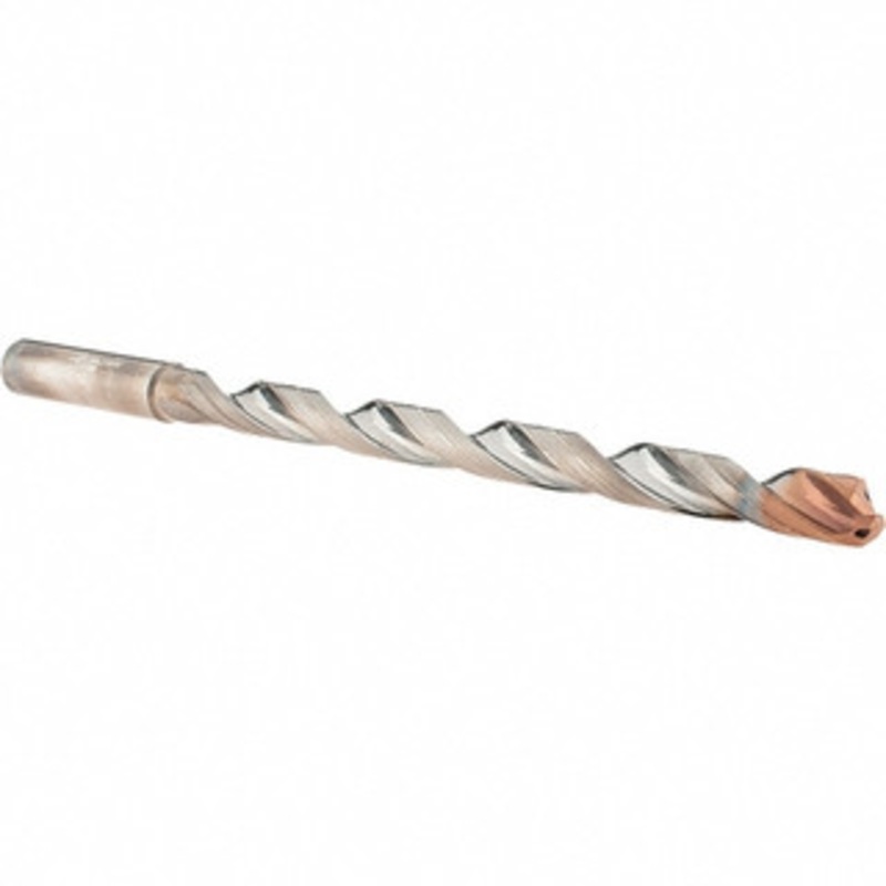 Walter Titex 23/64 140 Spiral Flute Solid Carbide Taper Length Drill Bit Double Point Coating Finish, 138mm Flute Length, 180mm OAL, X-treme D Point, Straight Shank, Through Coolant, Series A6589DPP 5834786 – 30242473