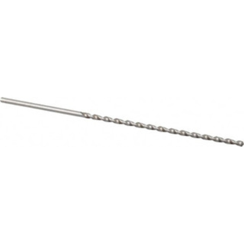 Accupro 1/16 130 Parabolic Flute Vanadium High Speed Steel Taper Length Drill Bit Bright Finish, 1-31/32 Flute Length, 3 OAL, Split Point, Straight Shank 1100159-AC – 85945665