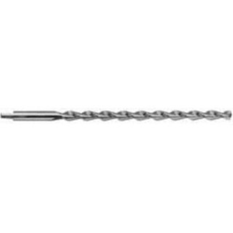 Chicago-Latrobe 19/64 135 Parabolic Flute High Speed Steel Taper Length Drill Bit Bright Finish, 5-1/8 Flute Length, 6-3/8 OAL, Split Point, Tanged Shank, Series 120DH 68819 – 80907199