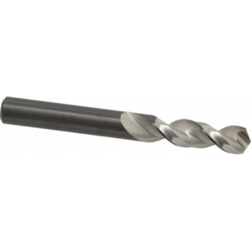 Walter Titex 0.3937 130 Parabolic Flute Vanadium High Speed Steel Screw Machine Drill Bit Bright Finish, Right Hand Cut, 1-11/16 Flute Length, 3-1/2 OAL, Split Point, Straight Shank 5057124 – 01424688