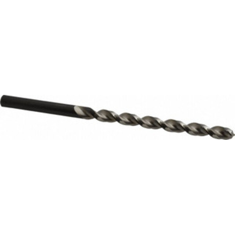 Walter Titex 25/64 130 Parabolic Flute High Speed Steel Taper Length Drill Bit Oxide Finish, 4-3/4 Flute Length, 7-1/4 OAL, Standard Point, Straight Shank, Series A1522 5061878 – 01465251