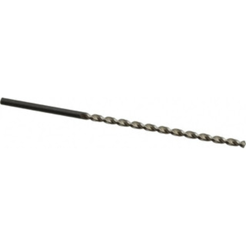 Walter Titex 3.4mm 130 Parabolic Flute High Speed Steel Taper Length Drill Bit Oxide Finish, 73mm Flute Length, 4-13/32 OAL, UFL Point, Straight Shank, Series A1522 5061885 – 97602239