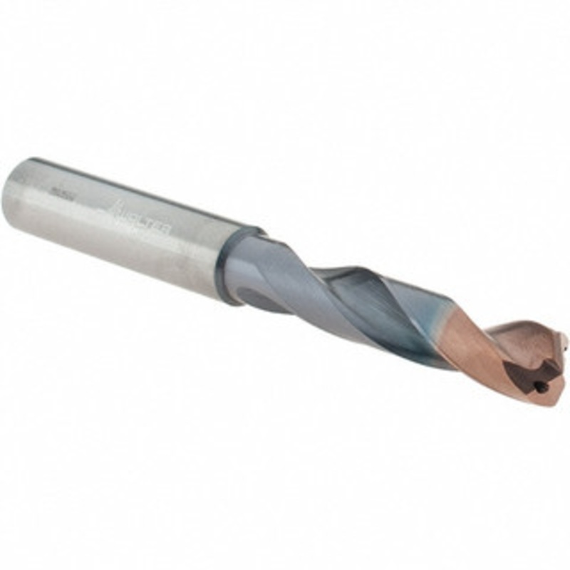 Walter Titex 11/32 140 Spiral Flute Solid Carbide Screw Machine Drill Bit Double Coating Finish, Right Hand Cut, 47mm Flute Length, 89mm OAL, X-treme Plus Point, Straight Shank, Through Coolant 5537196 – 71972129