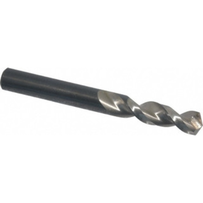 Walter Titex 25/64 130 Parabolic Flute Vanadium High Speed Steel Screw Machine Drill Bit Bright Finish, Right Hand Cut, 1-11/16 Flute Length, 3-1/2 OAL, Split Point, Straight Shank 5057172 – 01420256