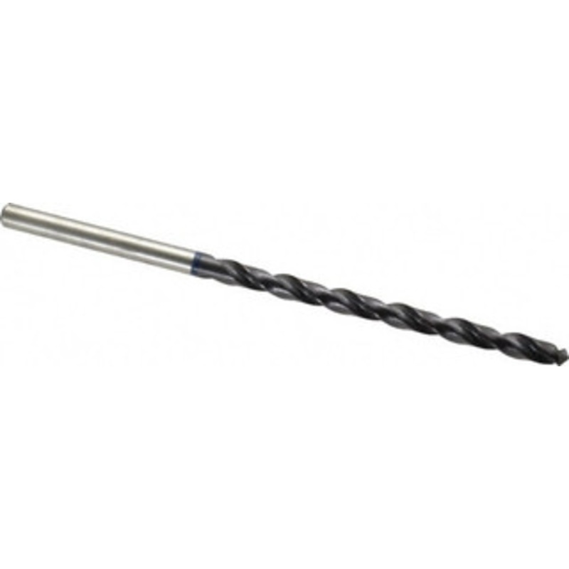 Accupro 17/64 118 Spiral Flute Vanadium High Speed Steel Taper Length Drill Bit TiAlN Finish, 102mm Flute Length, 156mm OAL, Faceted Point, Straight Shank 1BT0675-AC – 05495189