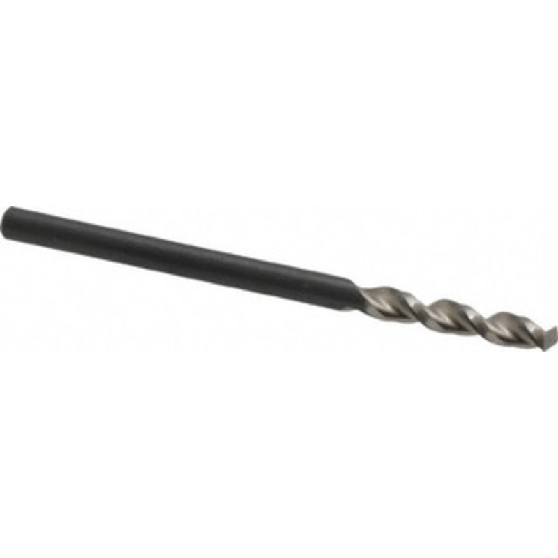 Walter Titex 7/64 130 Parabolic Flute Vanadium High Speed Steel Screw Machine Drill Bit Bright Finish, Right Hand Cut, 5/8 Flute Length, 1-13/16 OAL, Split Point, Straight Shank 5057235 – 01420074