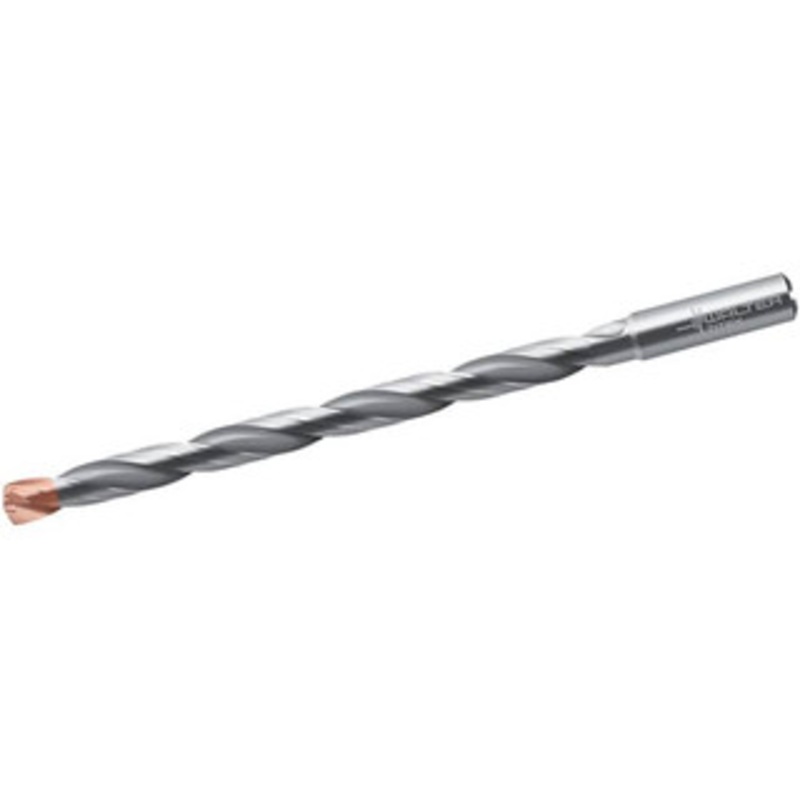Walter Titex 9/16 140 Spiral Flute Solid Carbide Taper Length Drill Bit Double Point Coating Finish, 208mm Flute Length, 260mm OAL, X-treme D Point, Straight Shank, Through Coolant, Series A6589DPP 5834851 – 40792269