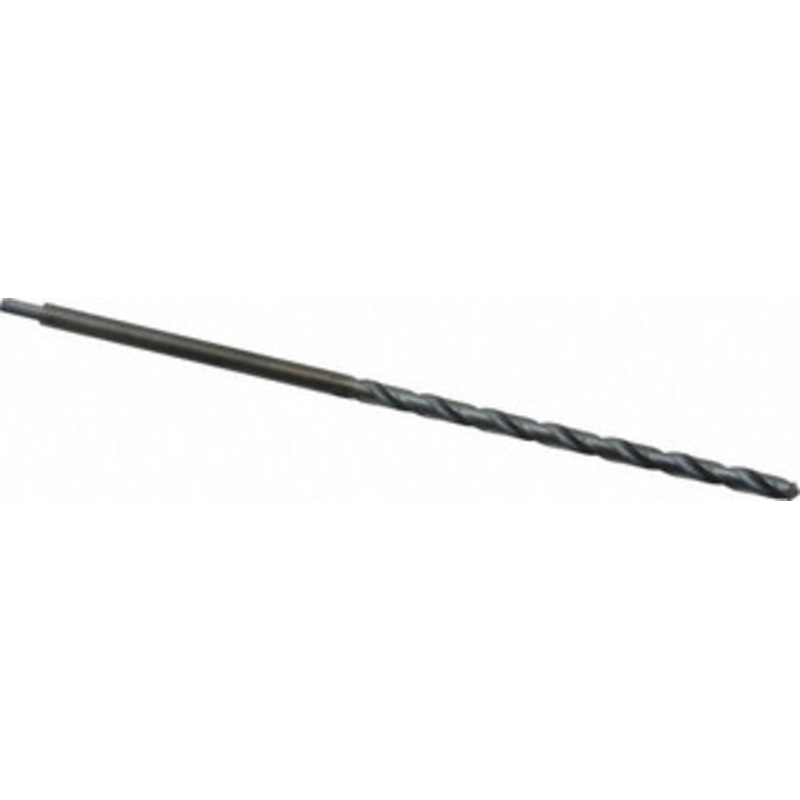 Chicago-Latrobe 5/32 118 Spiral Flute High Speed Steel Taper Length Drill Bit Oxide Finish, 3 Flute Length, 5-3/8 OAL, Standard Point, Tanged Shank, Series 255AN 49510 – 81186975
