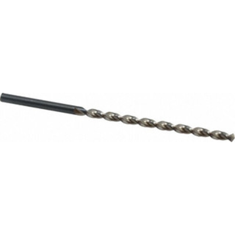 Walter Titex 13/64 130 Parabolic Flute High Speed Steel Taper Length Drill Bit Oxide Finish, 3-7/16 Flute Length, 5-3/16 OAL, Standard Point, Straight Shank, Series A1522 5061861 – 01465137