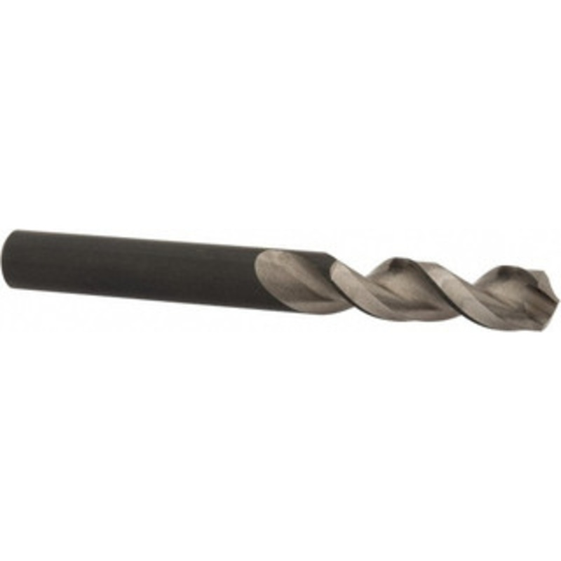Walter Titex 0.3504 130 Parabolic Flute Vanadium High Speed Steel Screw Machine Drill Bit Bright Finish, Right Hand Cut, 1-9/16 Flute Length, 3-5/16 OAL, Split Point, Straight Shank 5057245 – 01424357