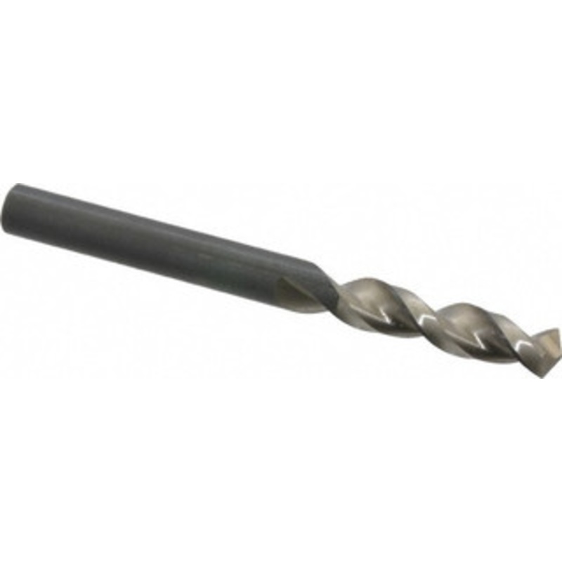 Walter Titex 17/64 130 Parabolic Flute Vanadium High Speed Steel Screw Machine Drill Bit Bright Finish, Right Hand Cut, 34mm Flute Length, 2-29/32 OAL, Split Point, Straight Shank 5057153 – 01420173
