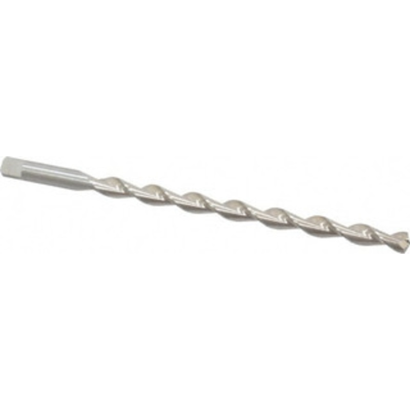 Chicago-Latrobe 21/64 135 Parabolic Flute High Speed Steel Taper Length Drill Bit Bright Finish, 5-1/4 Flute Length, 6-1/2 OAL, Split Point, Tanged Shank, Series 120DH 68821 – 80907215