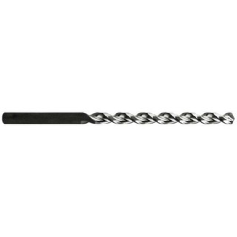 Walter Titex 9mm 130 Parabolic Flute High Speed Steel Taper Length Drill Bit Oxide Finish, 4-17/32 Flute Length, 6-57/64 OAL, UFL Point, Straight Shank, Series A1522 5061951 – 51798007