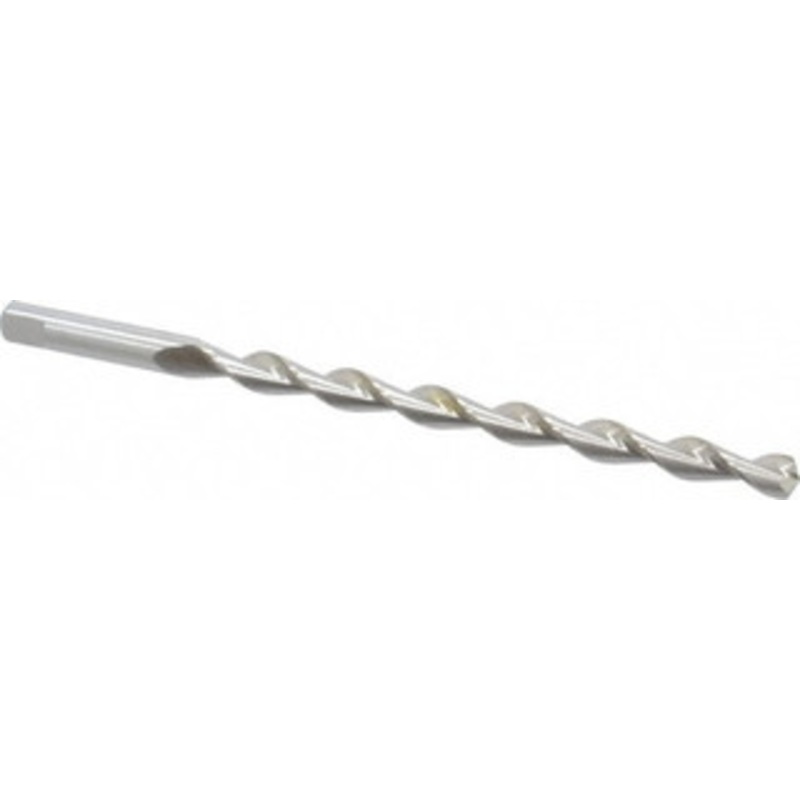 Chicago-Latrobe 23/64 135 Parabolic Flute High Speed Steel Taper Length Drill Bit Bright Finish, 5-3/8 Flute Length, 6-3/4 OAL, Split Point, Tanged Shank, Series 120DH 68823 – 80907231