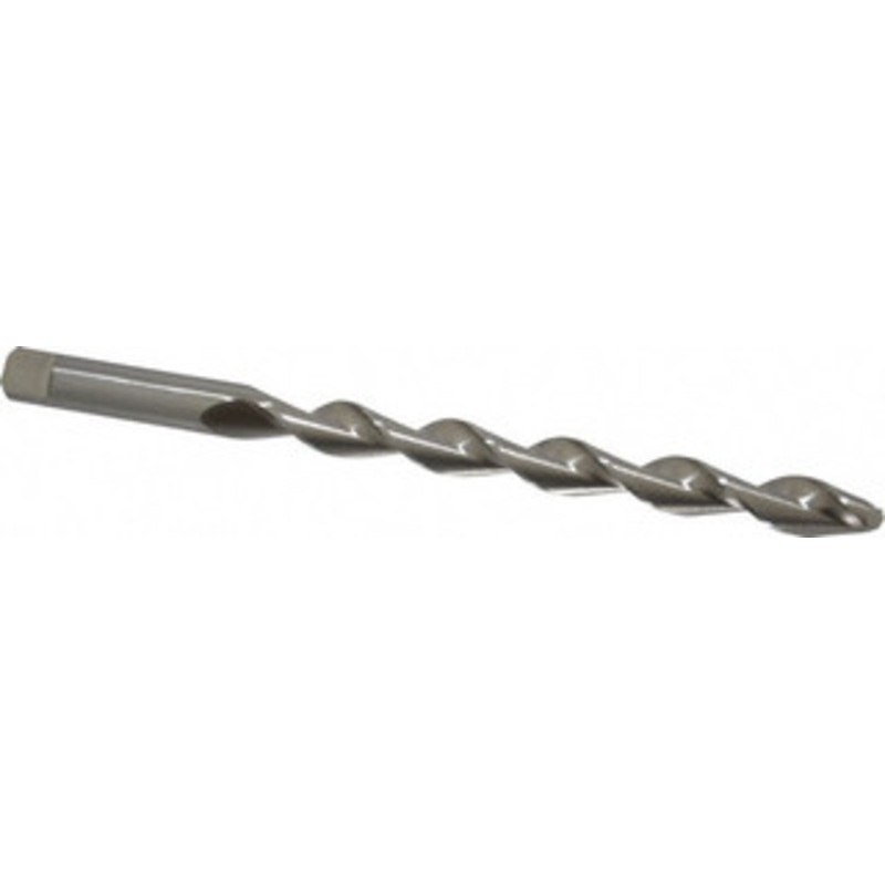 Chicago-Latrobe 33/64 135 Parabolic Flute High Speed Steel Taper Length Drill Bit Bright Finish, 6 Flute Length, 8 OAL, Split Point, Tanged Shank, Series 120DH 68833 – 80907330