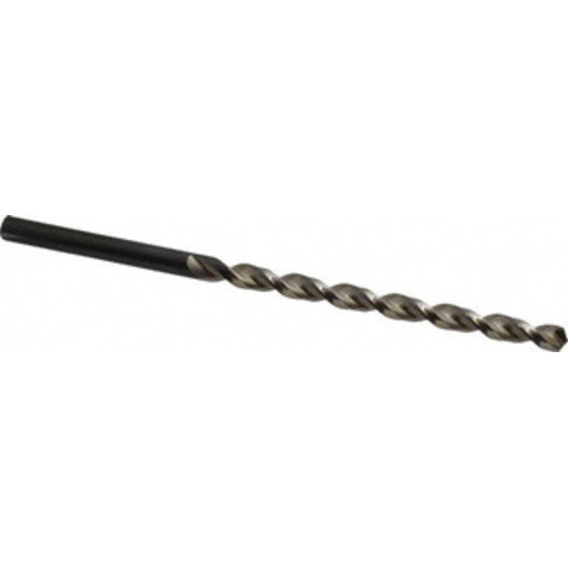 Walter Titex Letter K 130 Parabolic Flute High Speed Steel Taper Length Drill Bit Oxide Finish, 4-1/32 Flute Length, 6-1/8 OAL, Standard Point, Straight Shank, Series A1522 5061961 – 01465186