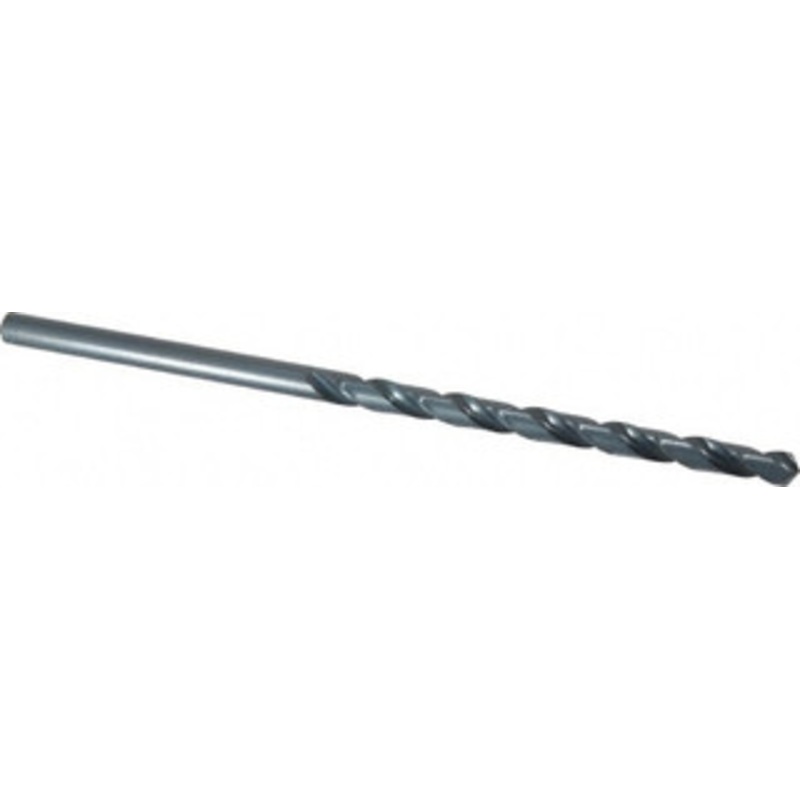 Chicago-Latrobe 17/64 118 Spiral Flute High Speed Steel Taper Length Drill Bit Oxide Finish, 3-7/8 Flute Length, 6-1/4 OAL, Standard Point, Straight Shank, Series 120 49717 – 81400178