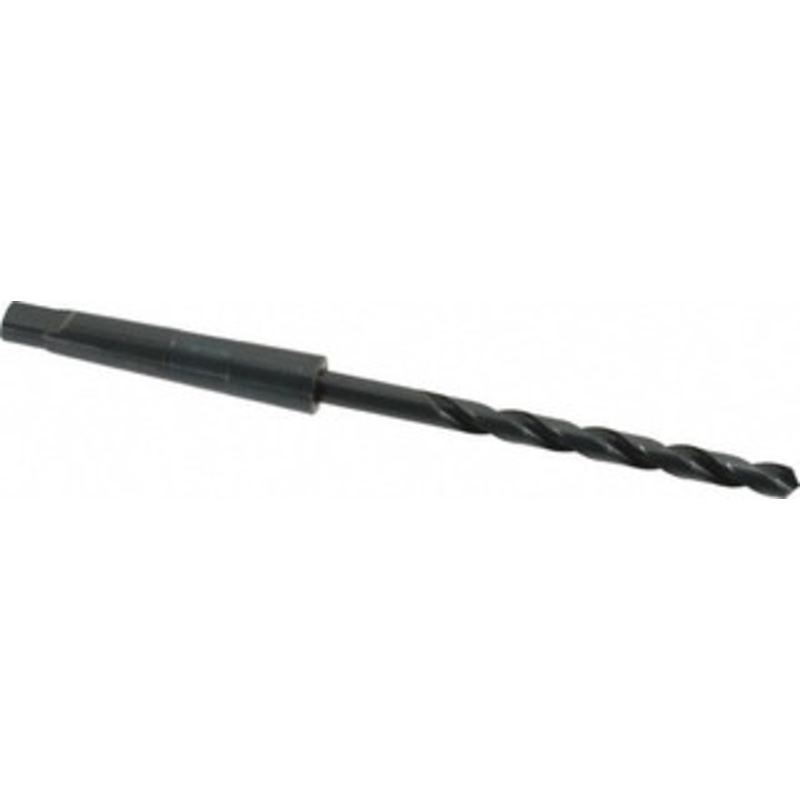 Chicago-Latrobe 17/64, 1MT 118 Point High Speed Steel Taper Shank Drill Bit Oxide Finish, 3 Flute Length, 6-1/4 OAL, Spiral Flute, Series 110 53117 – 81510174