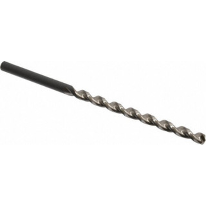 Walter Titex 17/64 130 Parabolic Flute High Speed Steel Taper Length Drill Bit Oxide Finish, 4-1/32 Flute Length, 6-1/8 OAL, Standard Point, Straight Shank, Series A1522 5061864 – 01465178