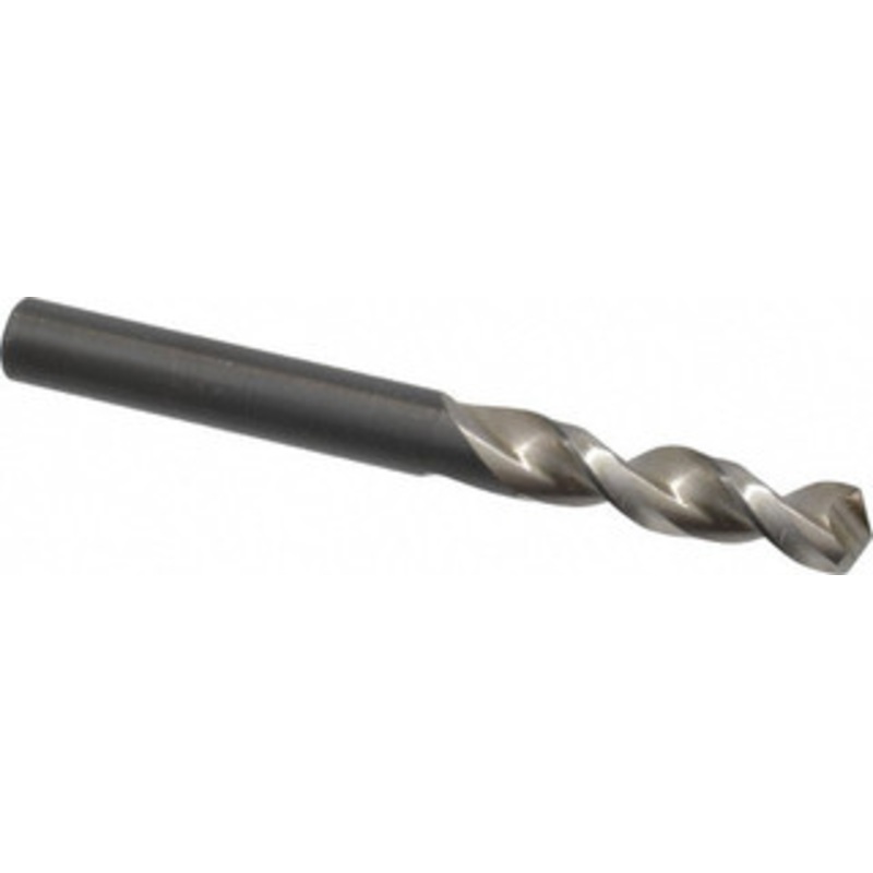 Walter Titex 0.3071 130 Parabolic Flute Vanadium High Speed Steel Screw Machine Drill Bit Bright Finish, Right Hand Cut, 1-7/16 Flute Length, 3-1/8 OAL, Split Point, Straight Shank 5057231 – 01424027