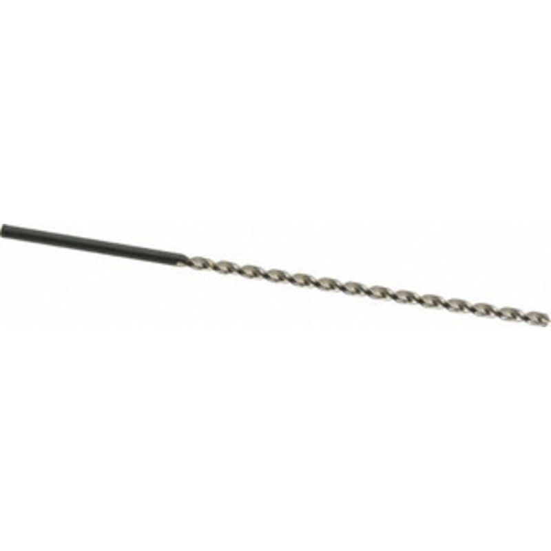 Walter Titex 3/32 130 Parabolic Flute High Speed Steel Taper Length Drill Bit Oxide Finish, 2-7/16 Flute Length, 3-3/4 OAL, Standard Point, Straight Shank, Series A1522 5061892 – 01465061