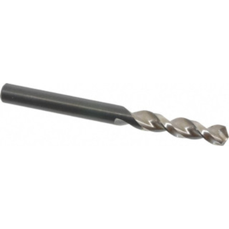 Walter Titex 0.2402 130 Parabolic Flute Vanadium High Speed Steel Screw Machine Drill Bit Bright Finish, Right Hand Cut, 1-7/32 Flute Length, 2-3/4 OAL, Split Point, Straight Shank 5057214 – 01423516
