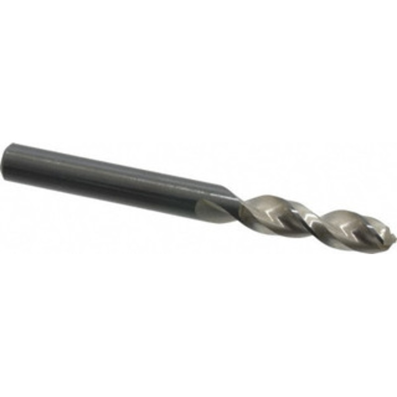 Walter Titex 0.2835 130 Parabolic Flute Vanadium High Speed Steel Screw Machine Drill Bit Bright Finish, Right Hand Cut, 34mm Flute Length, 2-29/32 OAL, Split Point, Straight Shank 5057225 – 01423847