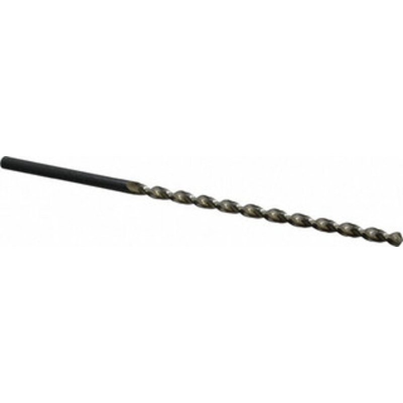 Walter Titex 5/32 130 Parabolic Flute High Speed Steel Taper Length Drill Bit Oxide Finish, 3-1/16 Flute Length, 4-11/16 OAL, Standard Point, Straight Shank, Series A1522 5061916 – 01465103