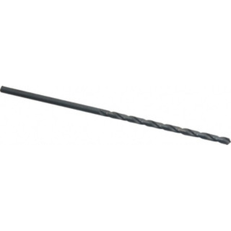 Chicago-Latrobe 5/32 118 Spiral Flute High Speed Steel Taper Length Drill Bit Oxide Finish, 3 Flute Length, 5-3/8 OAL, Standard Point, Straight Shank, Series 120 49710 – 81400103