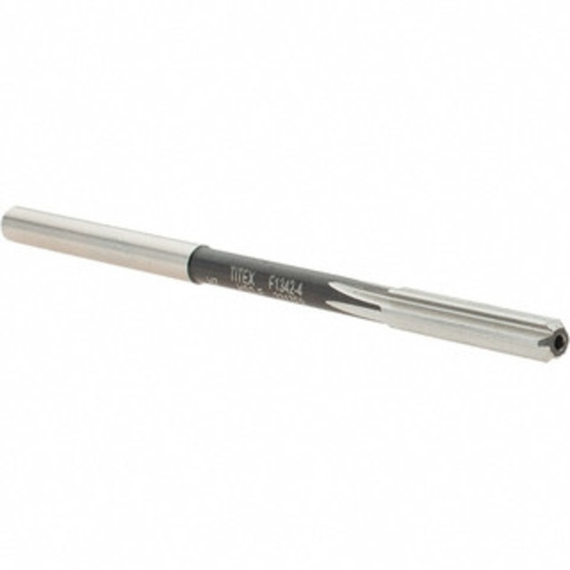 Walter Titex 4mm Diam 6-Flute Straight Shank Straight Flute Cobalt Chucking Reamer Bright Finish, 75mm OAL, 19mm Flute Length, RH Cut, RH Spiral 5071754 – 36255669