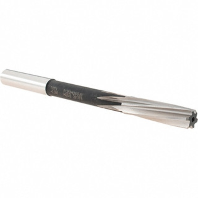 Walter Titex 9.99mm Diam 6-Flute Straight Shank Spiral Flute Cobalt Chucking Reamer Bright Finish, 133mm OAL, 38mm Flute Length, RH Cut, RH Spiral 5073079 – 36279123