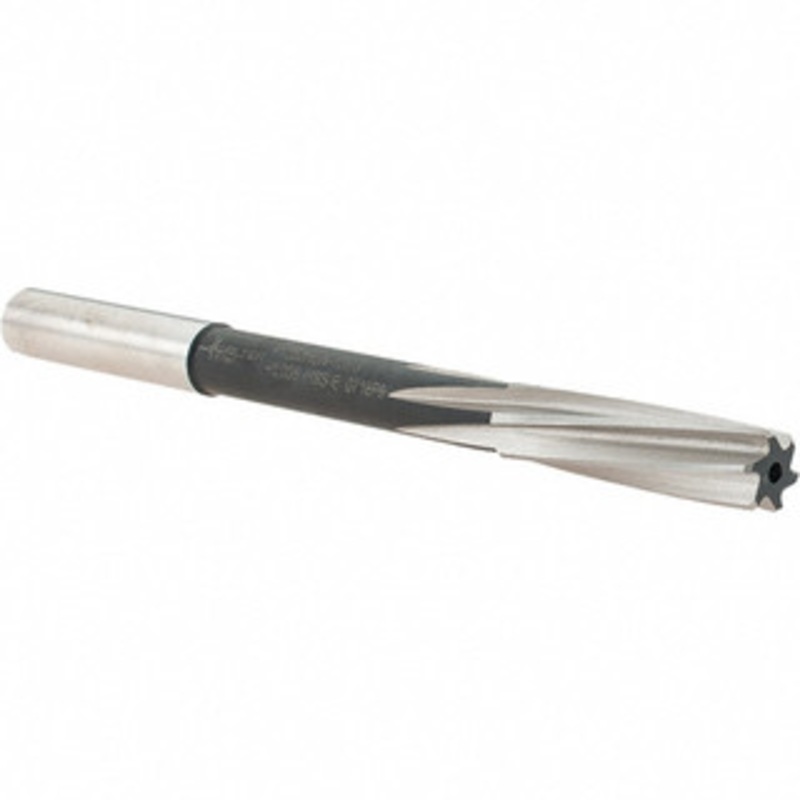 Walter Titex 10.03mm Diam 6-Flute Straight Shank Spiral Flute Cobalt Chucking Reamer Bright Finish, 133mm OAL, 38mm Flute Length, RH Cut, RH Spiral 5072044 – 36235489