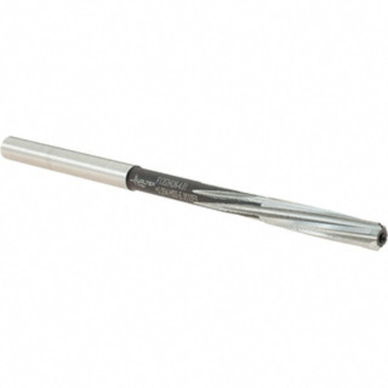 Walter Titex 4.01mm Diam 6-Flute Straight Shank Spiral Flute Cobalt Chucking Reamer Bright Finish, 75mm OAL, 19mm Flute Length, RH Cut, RH Spiral 5072443 – 36258143