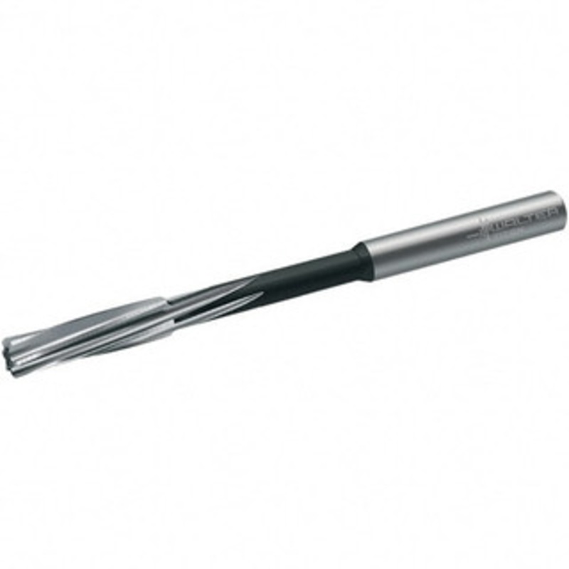 Walter Titex 9.53mm Diam 6-Flute Straight Shank Spiral Flute Cobalt Chucking Reamer Bright Finish, 133mm OAL, 38mm Flute Length, RH Cut, RH Spiral 5073033 – 36278497