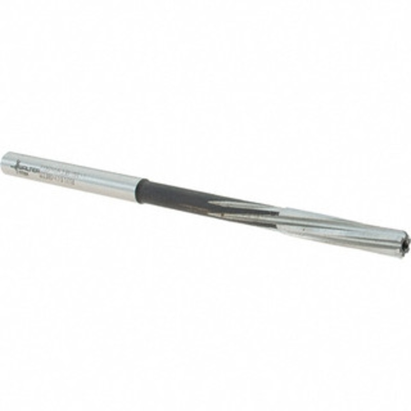 Walter Titex 3.99mm Diam 6-Flute Straight Shank Spiral Flute Cobalt Chucking Reamer Bright Finish, 75mm OAL, 19mm Flute Length, RH Cut, RH Spiral 5072441 – 36258119