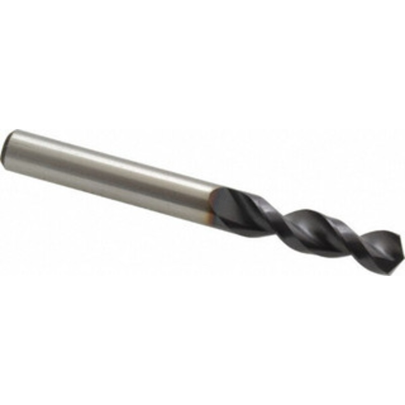 Accupro 0.3504 130 Parabolic Flute Cobalt Screw Machine Drill Bit TiAlN Finish, Right Hand Cut, 1.575 Flute Length, 3.307 OAL, Split Point, Straight Shank 1630890A-AC – 01349687
