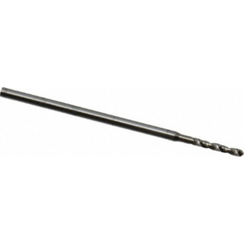 Big Kaiser 0.0303, 118 Point, Solid Carbide Micro Drill Bit 0.984 OAL, 5mm Flute Length, 1mm Shank Diam, Series 50 699 50699-0.77 – 01197649