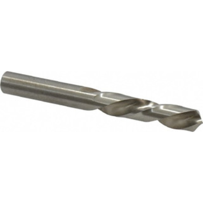 Chicago-Latrobe 21/64 118 Spiral Flute High Speed Steel Screw Machine Drill Bit Bright Finish, Left Hand Cut, 1-11/16 Flute Length, 2-15/16 OAL, Standard Point, Straight Shank 48921 – 81350217