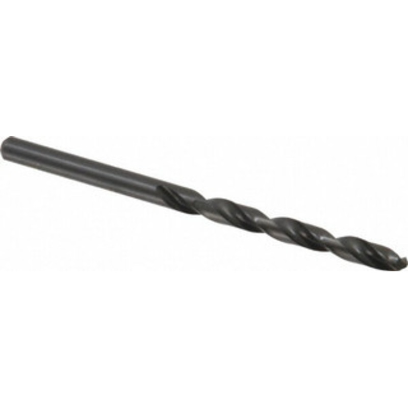 Walter Titex 5.1mm 118 High Speed Steel Jobber Drill Oxide Finish, Right Hand Cut, Spiral Flute, Straight Shank, 3-25/64 OAL, Standard Point 5058773 – 77849974