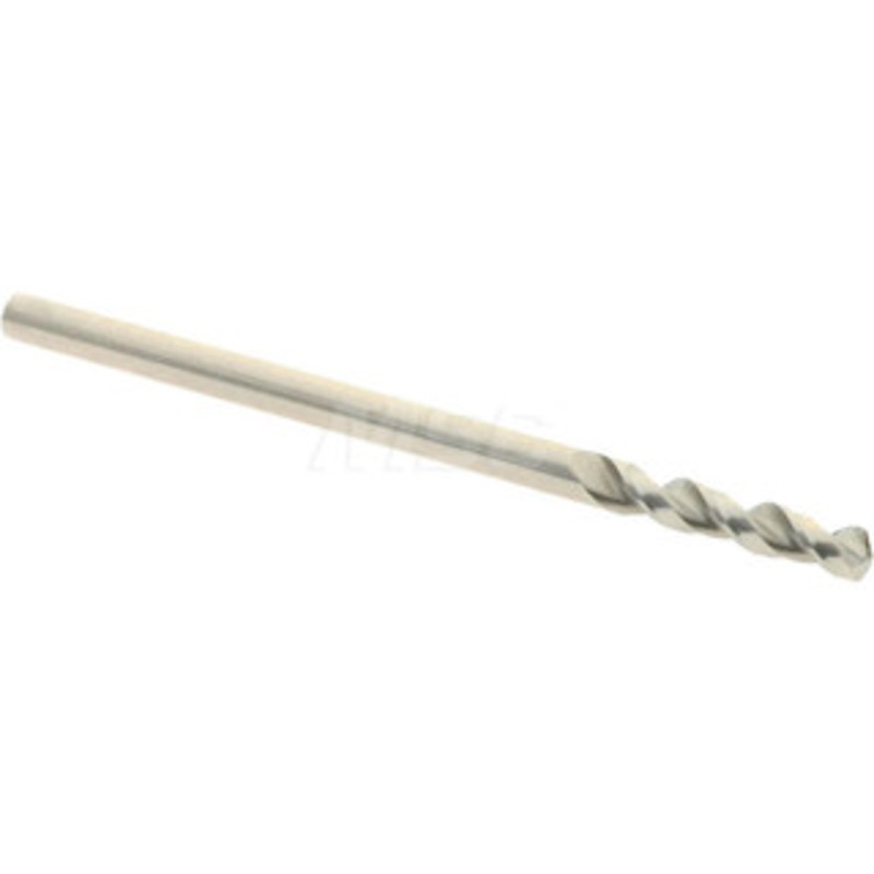 Accupro 0.0787 130 Parabolic Flute Cobalt Screw Machine Drill Bit Bright Finish, Right Hand Cut, 0.472 Flute Length, 1.496 OAL, Split Point, Straight Shank 1630200-AC – 01331248