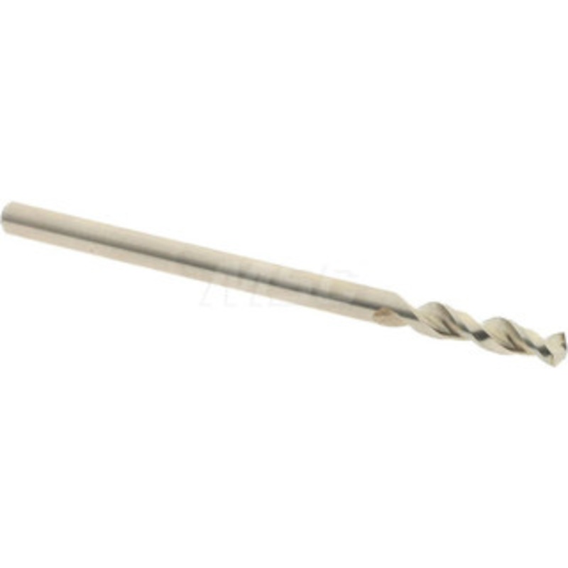 Accupro 0.0925 130 Parabolic Flute Cobalt Screw Machine Drill Bit Bright Finish, Right Hand Cut, 0.512 Flute Length, 1.575 OAL, Split Point, Straight Shank 1630235-AC – 01331354