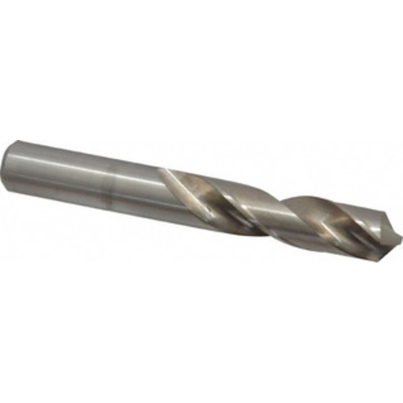 Chicago-Latrobe 1/2 118 Spiral Flute High Speed Steel Screw Machine Drill Bit Bright Finish, Right Hand Cut, 2-1/4 Flute Length, 3-3/4 OAL, Standard Point, Straight Shank 48532 – 81353328