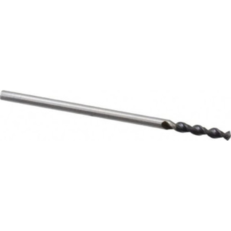 Accupro 0.0571 130 Parabolic Flute Cobalt Screw Machine Drill Bit TiAlN Finish, Right Hand Cut, 0.354 Flute Length, 1.26 OAL, Standard Point, Straight Shank 1630145A-AC – 01347970