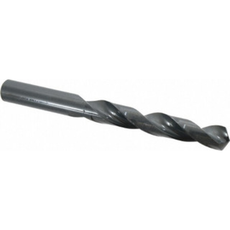 Walter Titex 19mm 118 High Speed Steel Jobber Drill Oxide Finish, Right Hand Cut, Spiral Flute, Straight Shank, 7-51/64 OAL, Standard Point 5058673 – 77850824