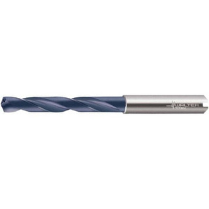 Walter Titex 5/8 140 Solid Carbide Jobber Drill TiAlN Finish, Right Hand Cut, Spiral Flute, Whistle Notch Shank, 5.2362 OAL, Special Type Point 6618454 – 36147254