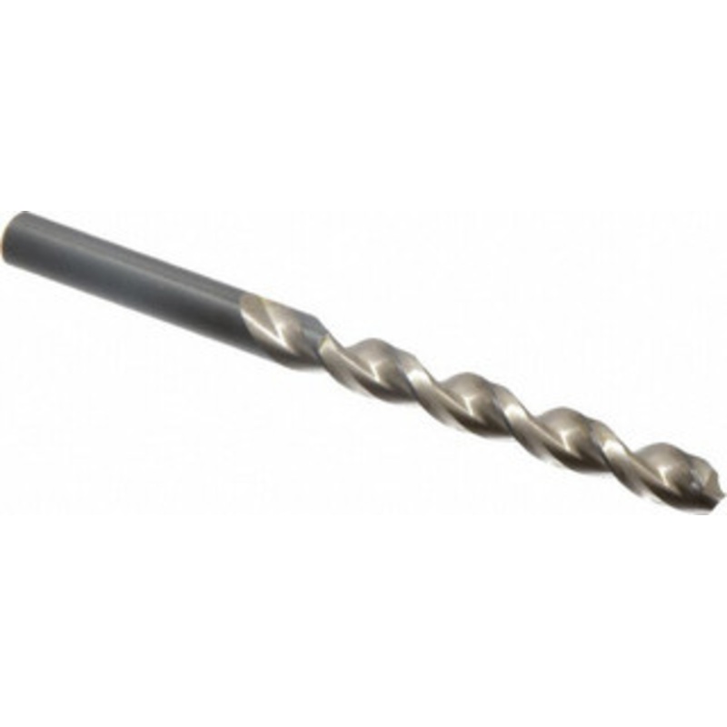 Walter Titex Letter W 130 High Speed Steel Jobber Drill Oxide Finish, Right Hand Cut, Parabolic Flute, Straight Shank, 5-1/4 OAL, Standard Point 5059345 – 01464239