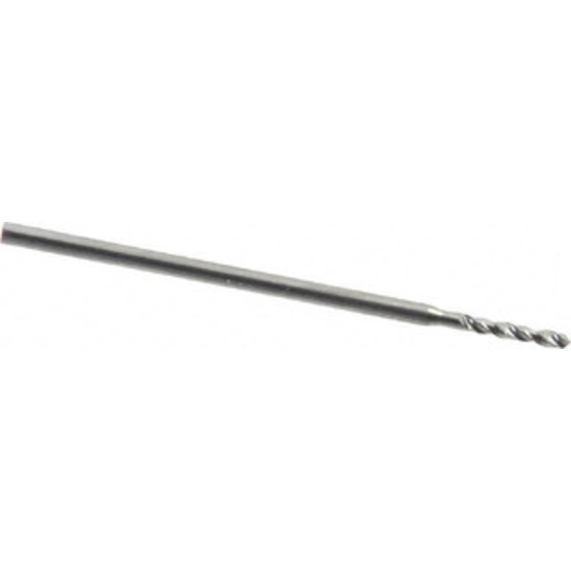 Big Kaiser 0.0295, 118 Point, Solid Carbide Micro Drill Bit 0.984 OAL, 4.5mm Flute Length, 1mm Shank Diam, Series 50 699 50699-0.75 – 01197284